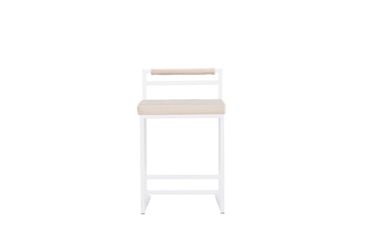 Venture Home Opelika Bar Chair 1-pack - White / Beige/ FSC 100%