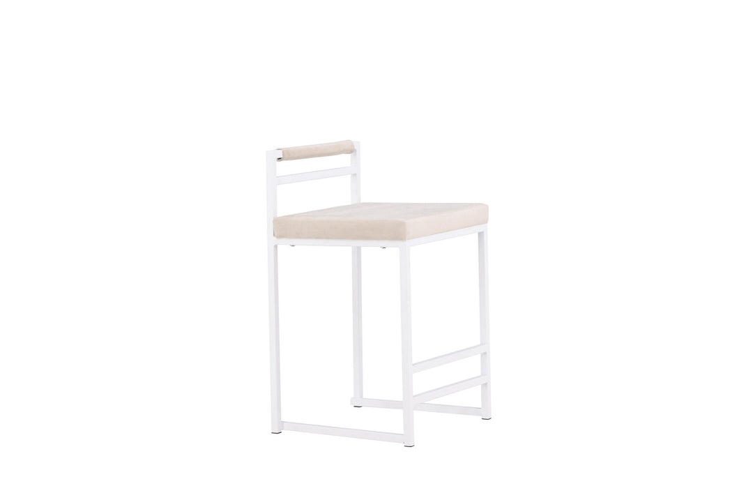 Venture Home Opelika Bar Chair 1-pack - White / Beige/ FSC 100%