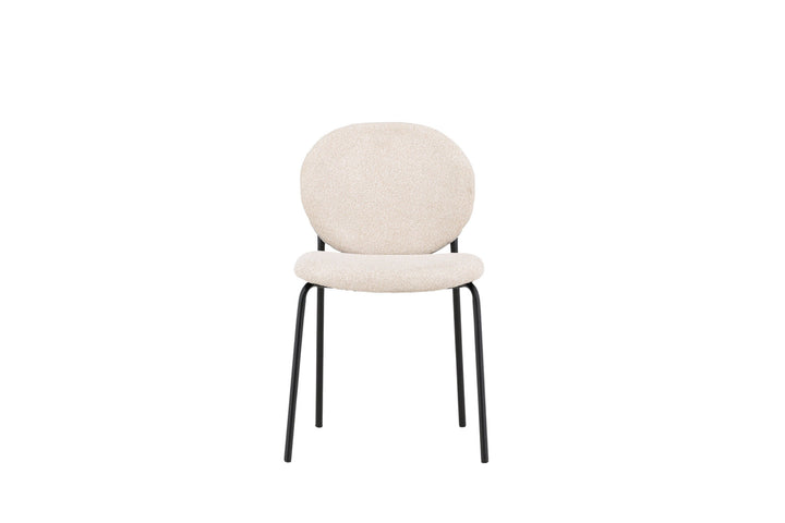 Venture Home Vault Dining Chair 2-pack - Black /  Beige / FSC 100%
