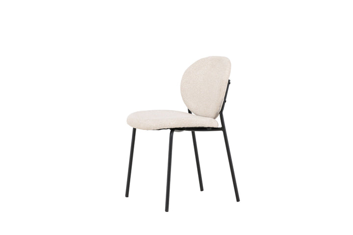 Venture Home Vault Dining Chair 2-pack - Black /  Beige / FSC 100%