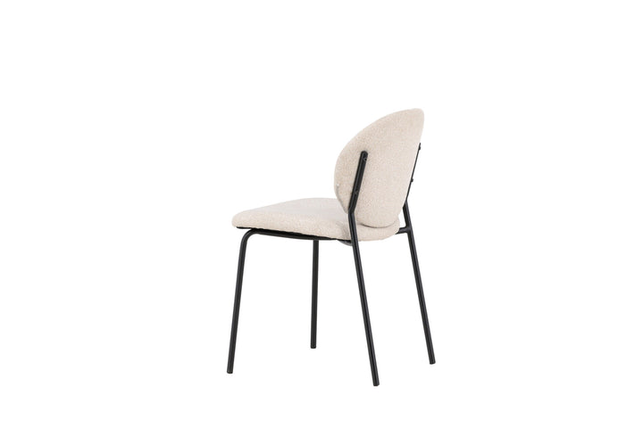Venture Home Vault Dining Chair 2-pack - Black /  Beige / FSC 100%