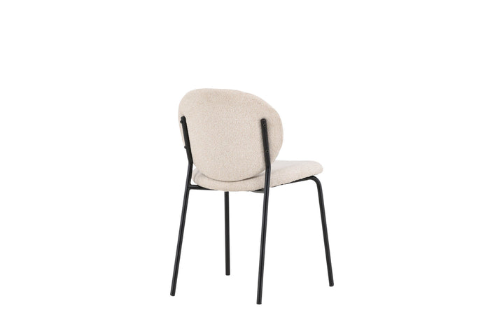 Venture Home Vault Dining Chair 2-pack - Black /  Beige / FSC 100%