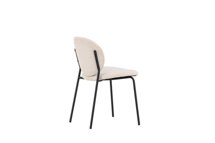 Venture Home Vault Dining Chair 2-pack - Black /  Beige / FSC 100%