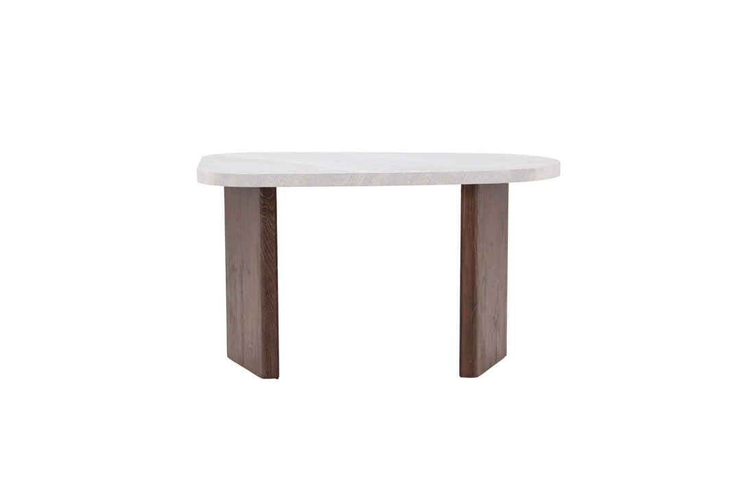 Venture Home Grönvik Side Table 70x45 cm - Mocca / Concretelook /
