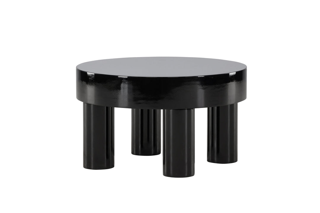 Venture Home Varberg Sofa Table φ60 cm - Glossy Black /