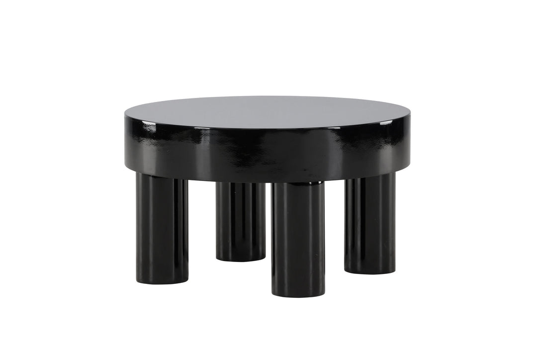 Venture Home Varberg Sofa Table φ60 cm - Glossy Black /