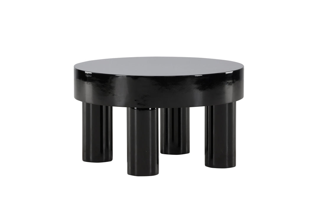 Venture Home Varberg Sofa Table φ60 cm - Glossy Black /