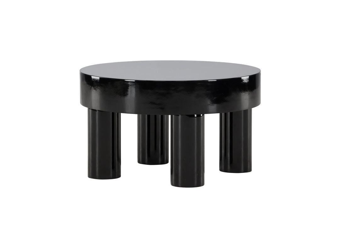Venture Home Varberg Sofa Table φ60 cm - Glossy Black /