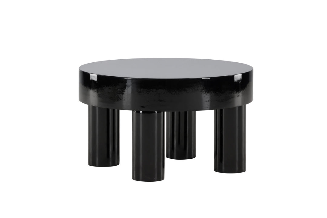 Venture Home Varberg Sofa Table φ60 cm - Glossy Black /
