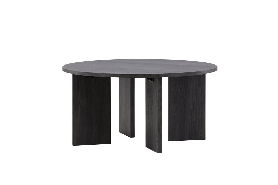 Vind Askerön Sofa Table ⌀80 - Black FSC 100%