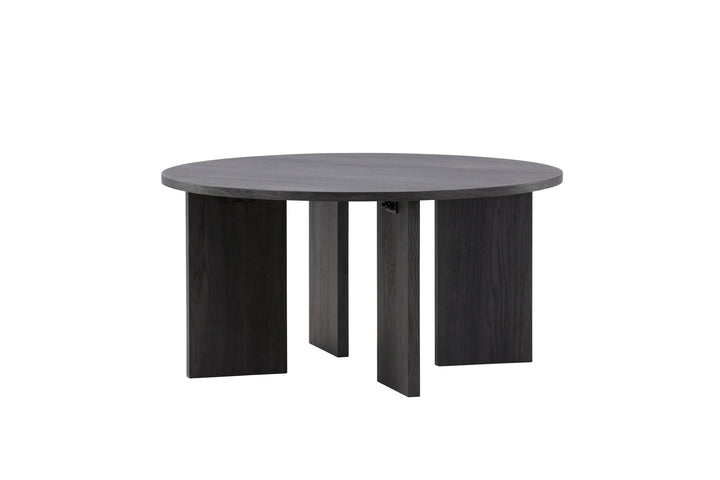Vind Askerön Sofa Table ⌀80 - Black FSC 100%