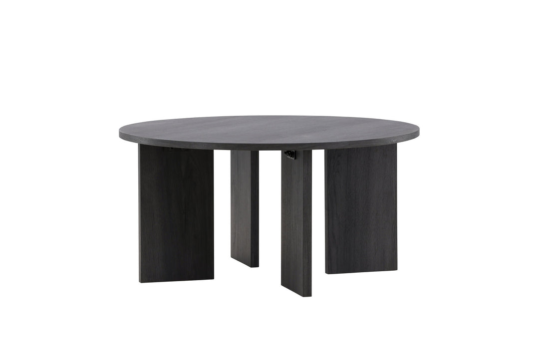 Vind Askerön Sofa Table ⌀80 - Black FSC 100%