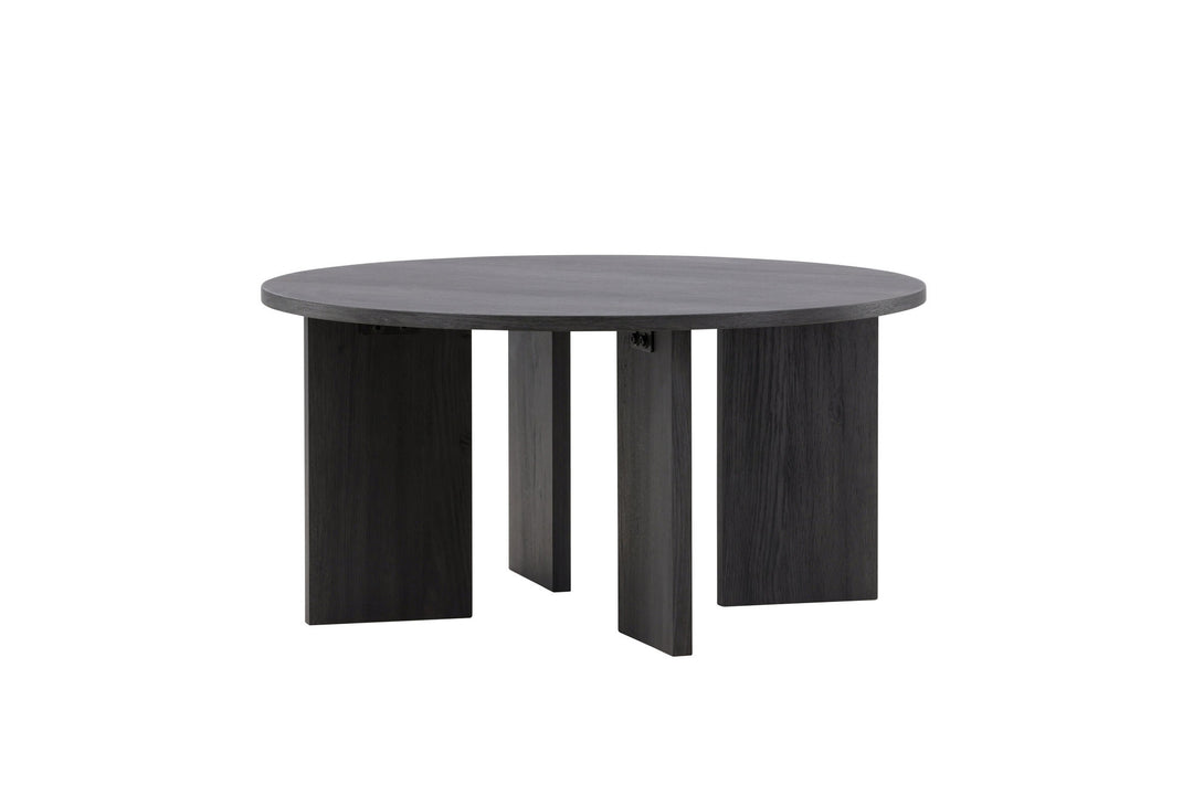 Vind Askerön Sofa Table ⌀80 - Black FSC 100%