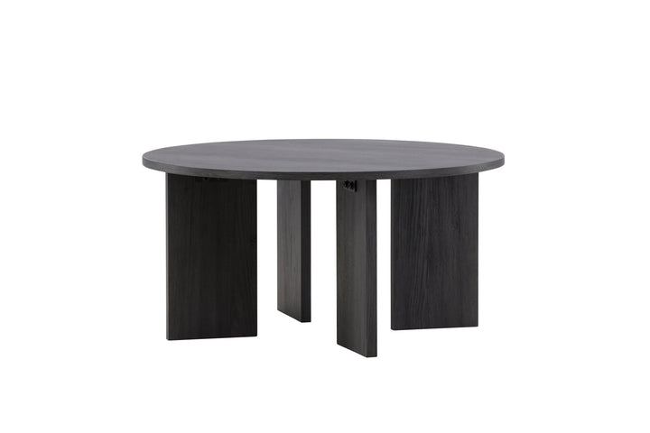 Vind Askerön Sofa Table ⌀80 - Black FSC 100%
