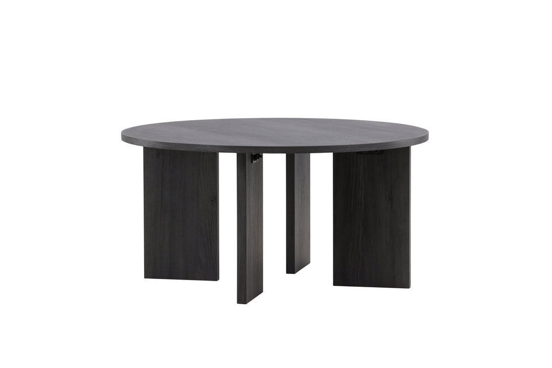Vind Askerön Sofa Table ⌀80 - Black FSC 100%