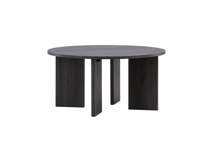 Vind Askerön Sofa Table ⌀80 - Black FSC 100%