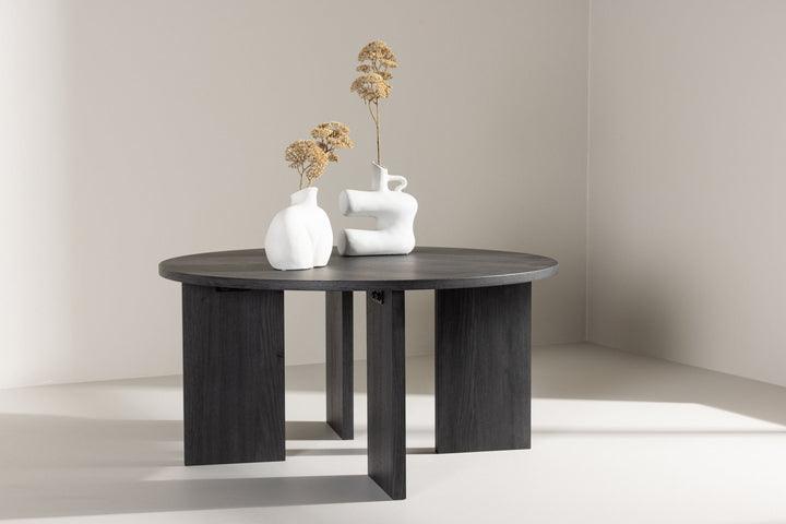 Vind Askerön Sofa Table ⌀80 - Black FSC 100%