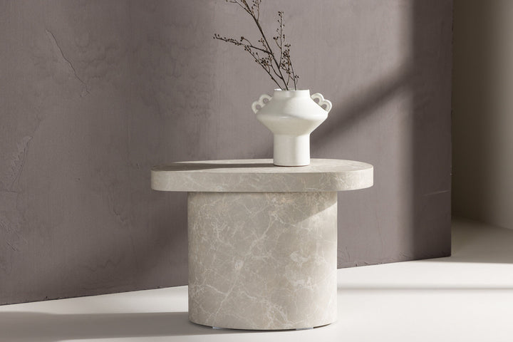 Venture Home Båstad Side Table 30x50 cm - Concrete Look /