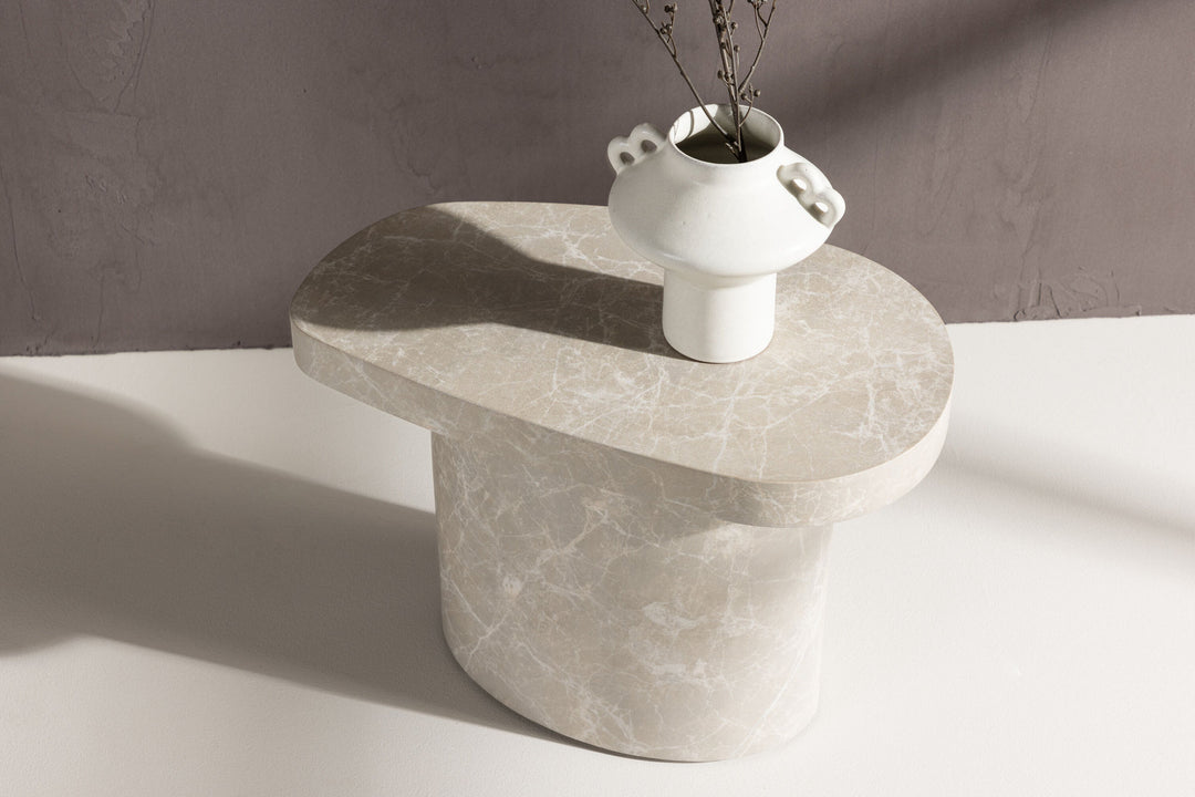 Venture Home Båstad Side Table 30x50 cm - Concrete Look /