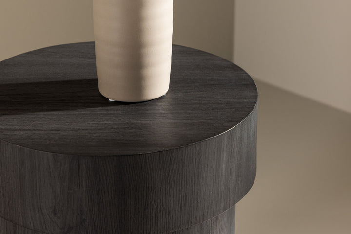 Vind Malung Side Table ⌀35 - Black FSC 100%