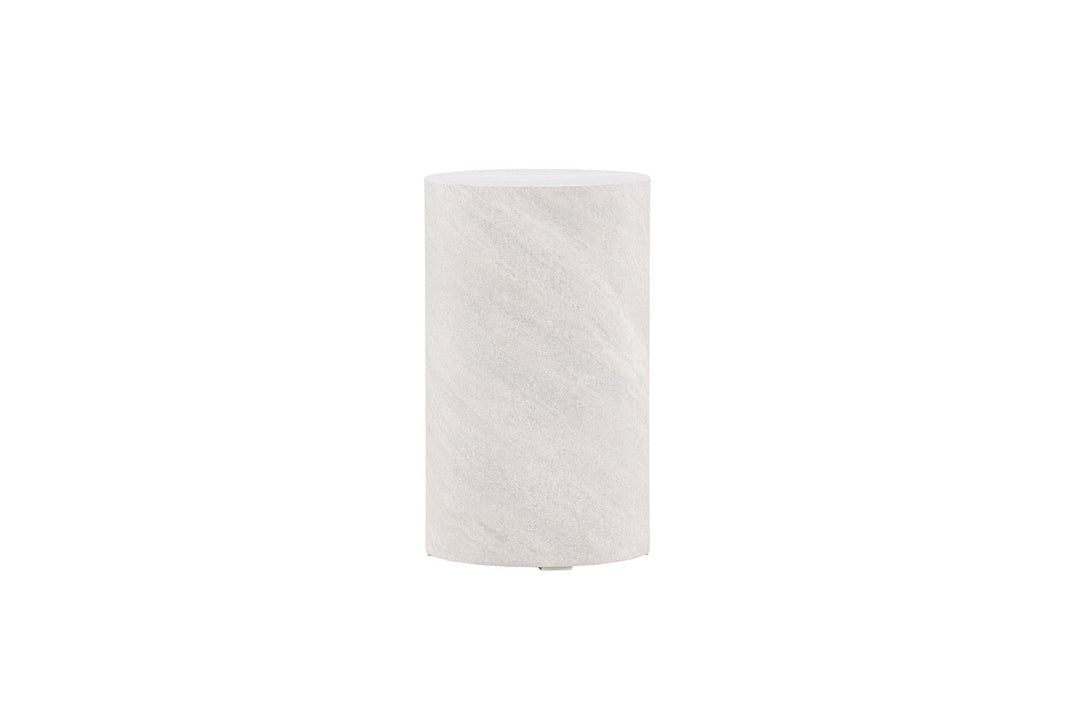 Venture Home York Round Side Table ⌀30 - Concrete Look /