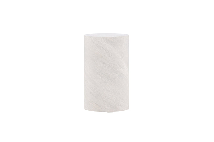 Venture Home York Round Side Table ⌀30 - Concrete Look /