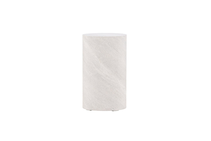 Venture Home York Round Side Table ⌀30 - Concrete Look /