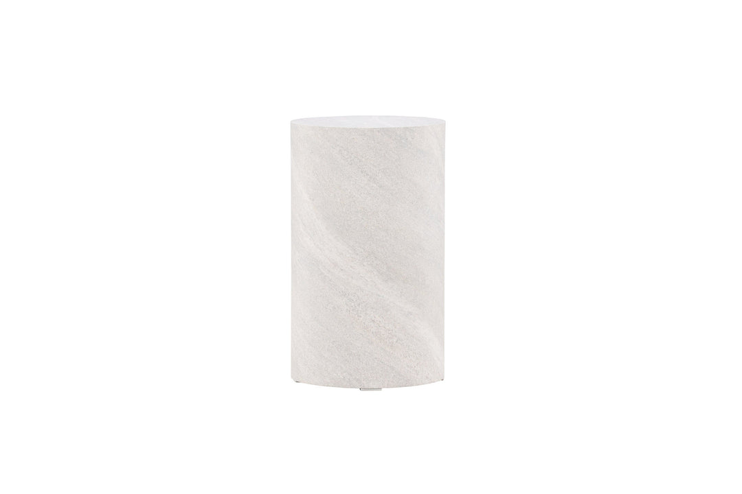 Venture Home York Round Side Table ⌀30 - Concrete Look /