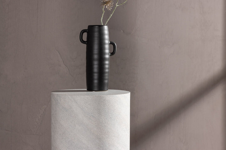 Venture Home York Round Side Table ⌀30 - Concrete Look /