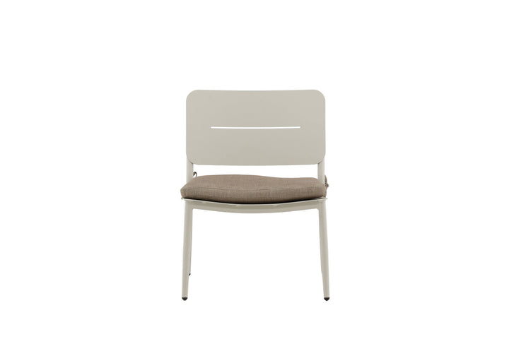 Venture Home Lina Lounge Chair 2-pack - Beige / Sand Cushion