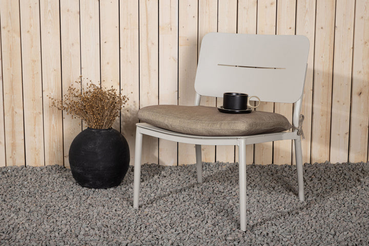 Venture Home Lina Lounge Chair 2-pack - Beige / Sand Cushion