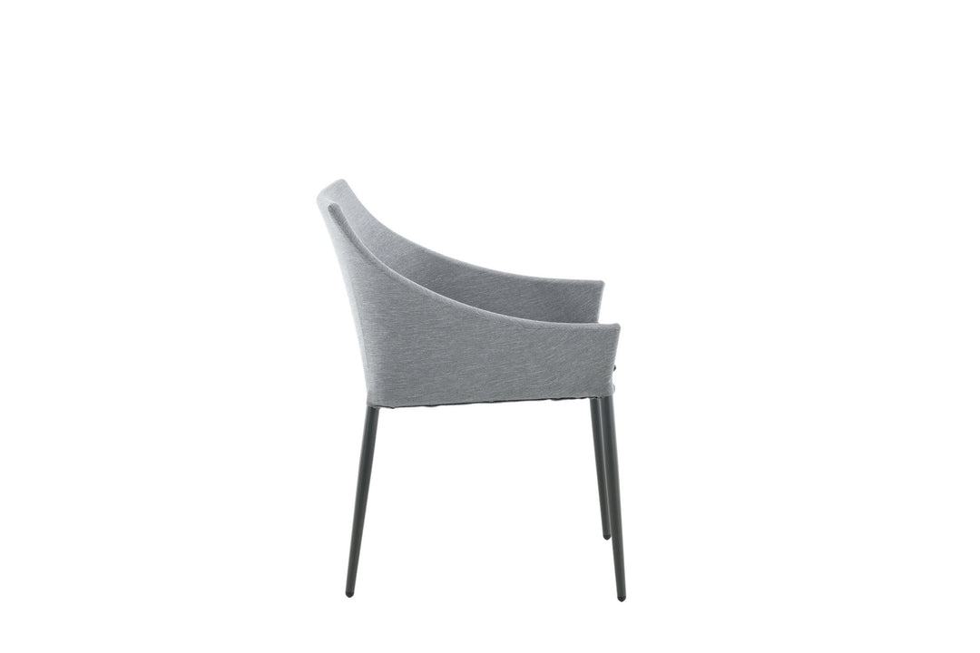 Venture Home Spoga - Dining Chair 2-pack - Black / Grey -  -