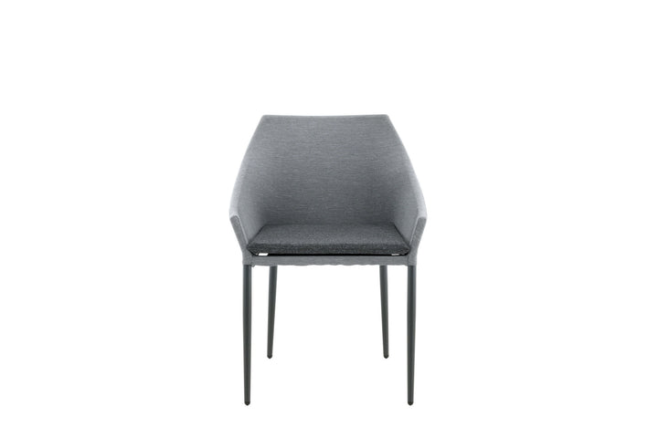 Venture Home Spoga - Dining Chair 2-pack - Black / Grey -  -