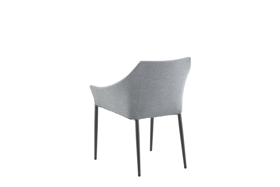 Venture Home Spoga - Dining Chair 2-pack - Black / Grey -  -