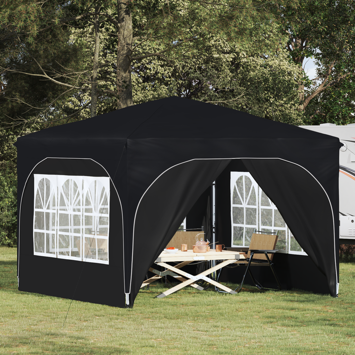 Pop-up Festtelt 290 x 290 x 245 cm Antracit