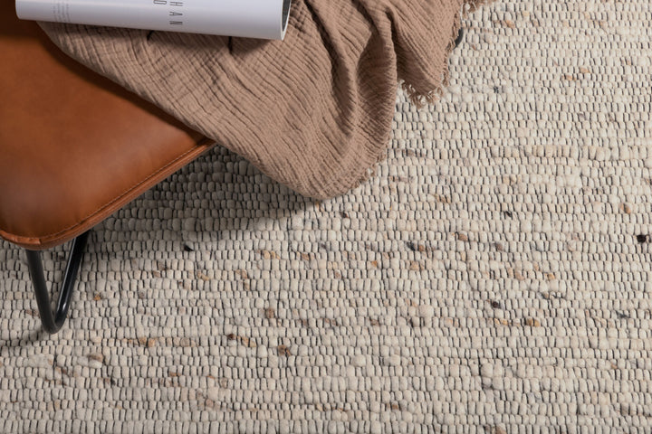 Venture Home Loump Wool Carpet - 160*230-  White/beige