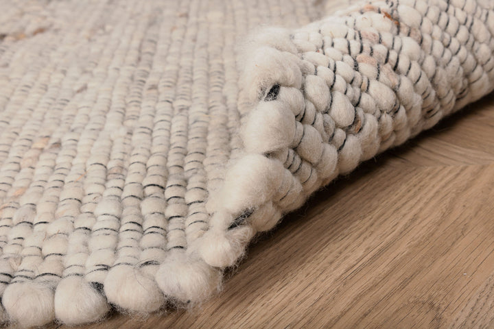 Venture Home Loump Wool Carpet - 160*230-  White/beige