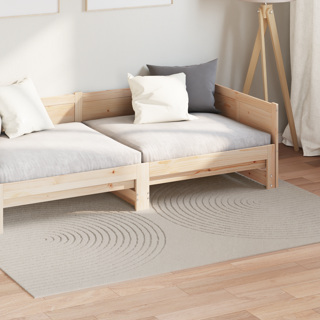 Områdetæpper Rektangulær GALATI Creme 230 x 160 cm Polyester