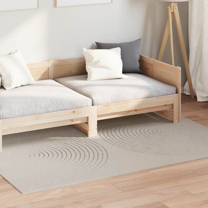 Områdetæpper Rektangulær GALATI Creme 230 x 160 cm Polyester