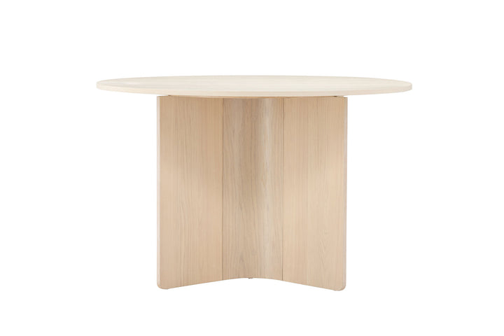 Vind Tyresö Dining Table ø120 - Whitewash /