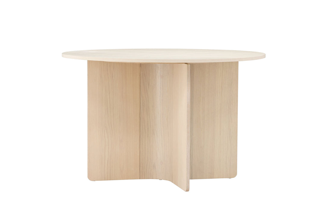 Vind Tyresö Dining Table ø120 - Whitewash /