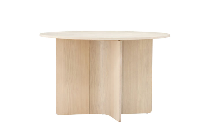 Vind Tyresö Dining Table ø120 - Whitewash /