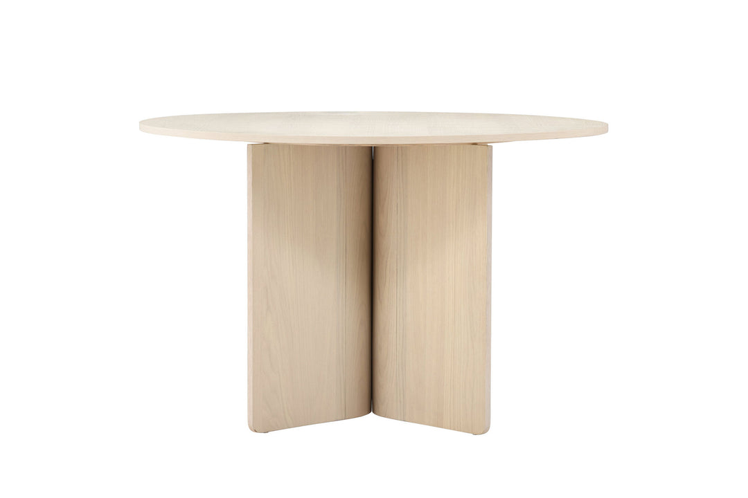 Vind Tyresö Dining Table ø120 - Whitewash /