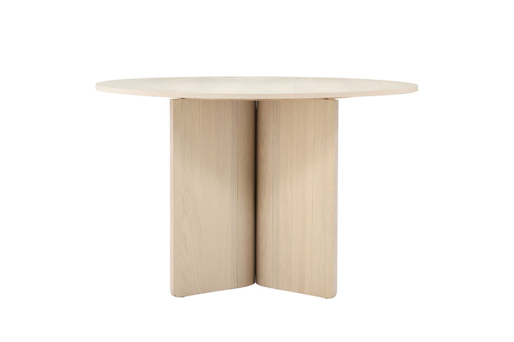 Vind Tyresö Dining Table ø120 - Whitewash /