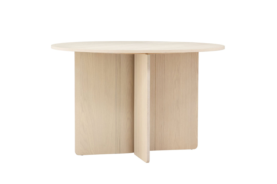 Vind Tyresö Dining Table ø120 - Whitewash /