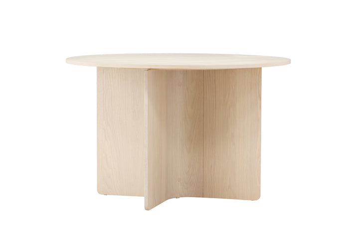 Vind Tyresö Dining Table ø120 - Whitewash /