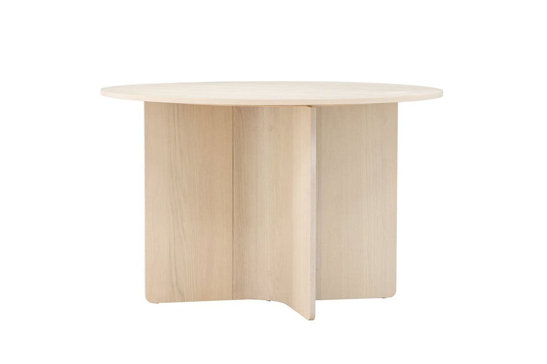 Vind Tyresö Dining Table ø120 - Whitewash /