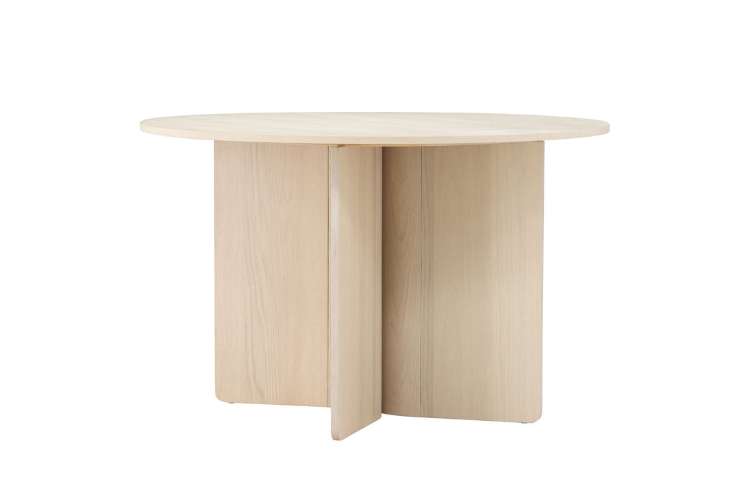Vind Tyresö Dining Table ø120 - Whitewash /