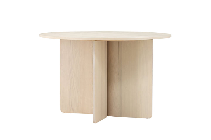 Vind Tyresö Dining Table ø120 - Whitewash /