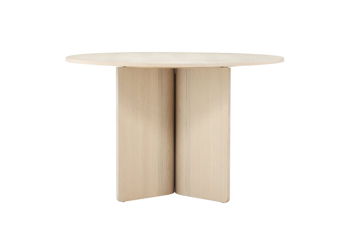 Vind Tyresö Dining Table ø120 - Whitewash /